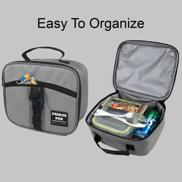 Lunch Bag Fridge Pak Daisy Chain Unisex Lunch Bag Men Women Brand New NWT - Picture 6 of 9